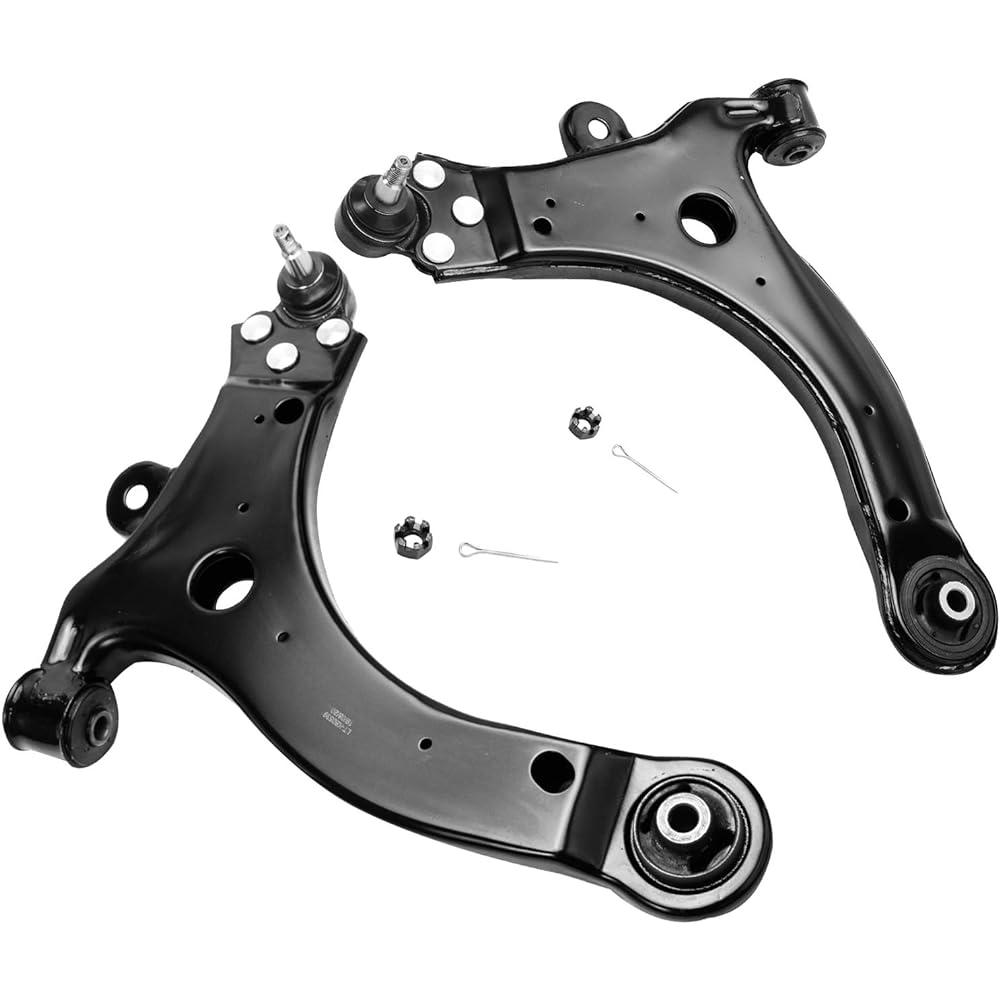 Detroit vehicle axis -Front suspension 8 -piece set a set -2 control arms & ball joints, 2 inside and outer tie rod ends, 2 front swab links.