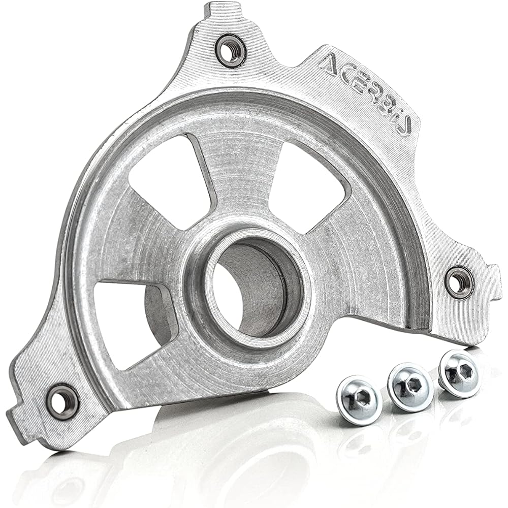 ACERBIS Front Disc Cover Mount Kit Silver KX250X/4T 21-23 KXF450 19 AC-23663
