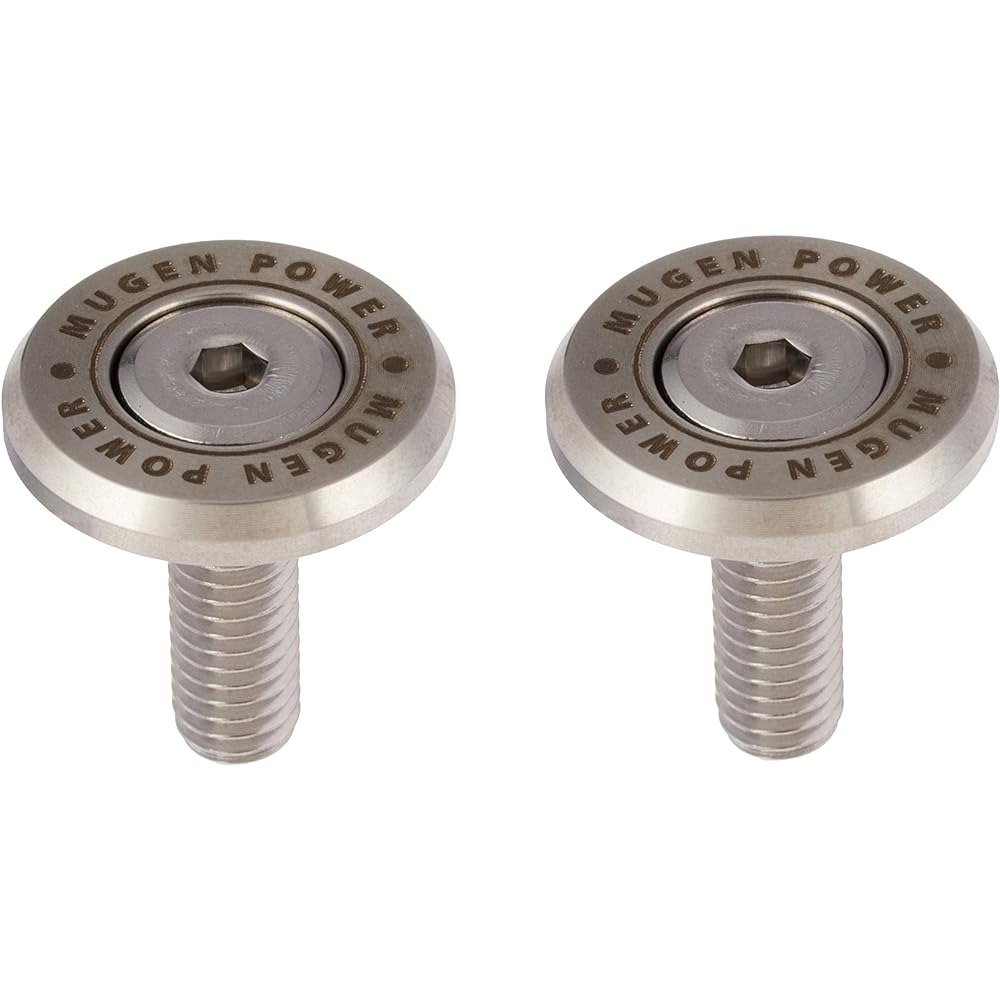 Mugen (MUGEN) License plate bolt NUMBER PLATE BOLTS 75700-XG8 -K0S0