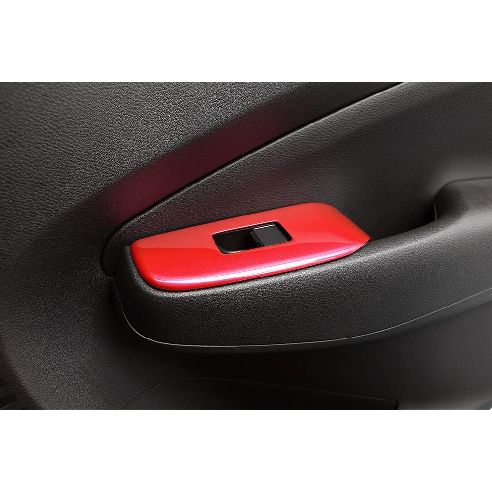 SecondStage Nissan Note E13 Aura FE13 e-POWER PWSW (Door Switch) Panel, Red, SHN0193RED
