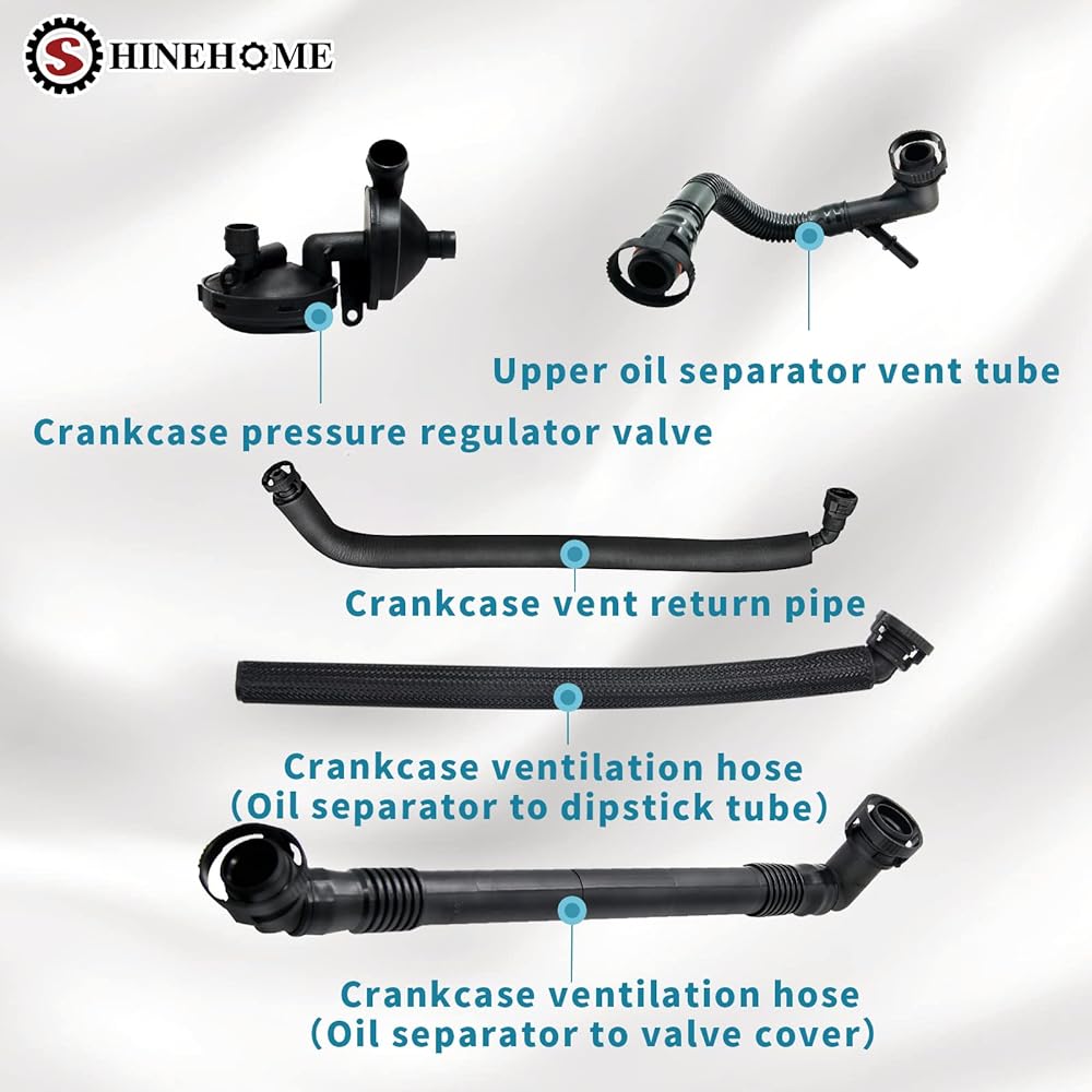 Crank Case Venture Oil Separator Horse BMW E60 E60 E60 E60 X5 323I 323I 328i 328i 328i 330i 528i