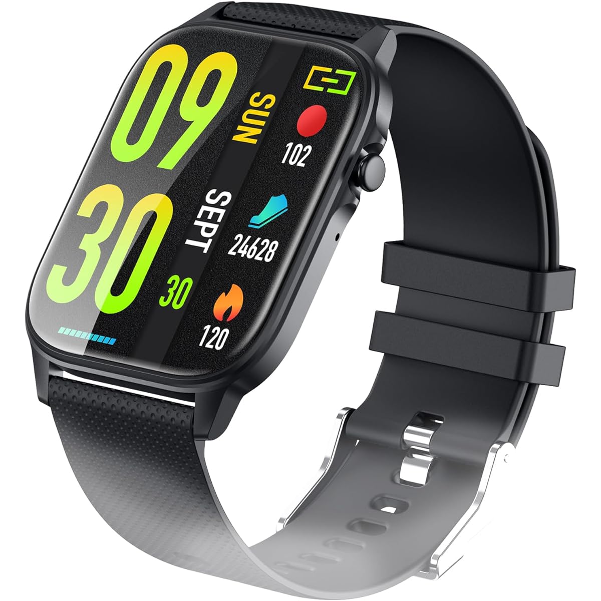 Smart Watch, Large Screen, Multiple Functions, Free Dial Settings, Ladies, Compatible with Android, Alarm Clock, Lightweight Smart Watch, Compatible with iPhone and Android, IP68 Waterproof, Activity Meter, Multiple Exercise Modes, Line/Message Notificat