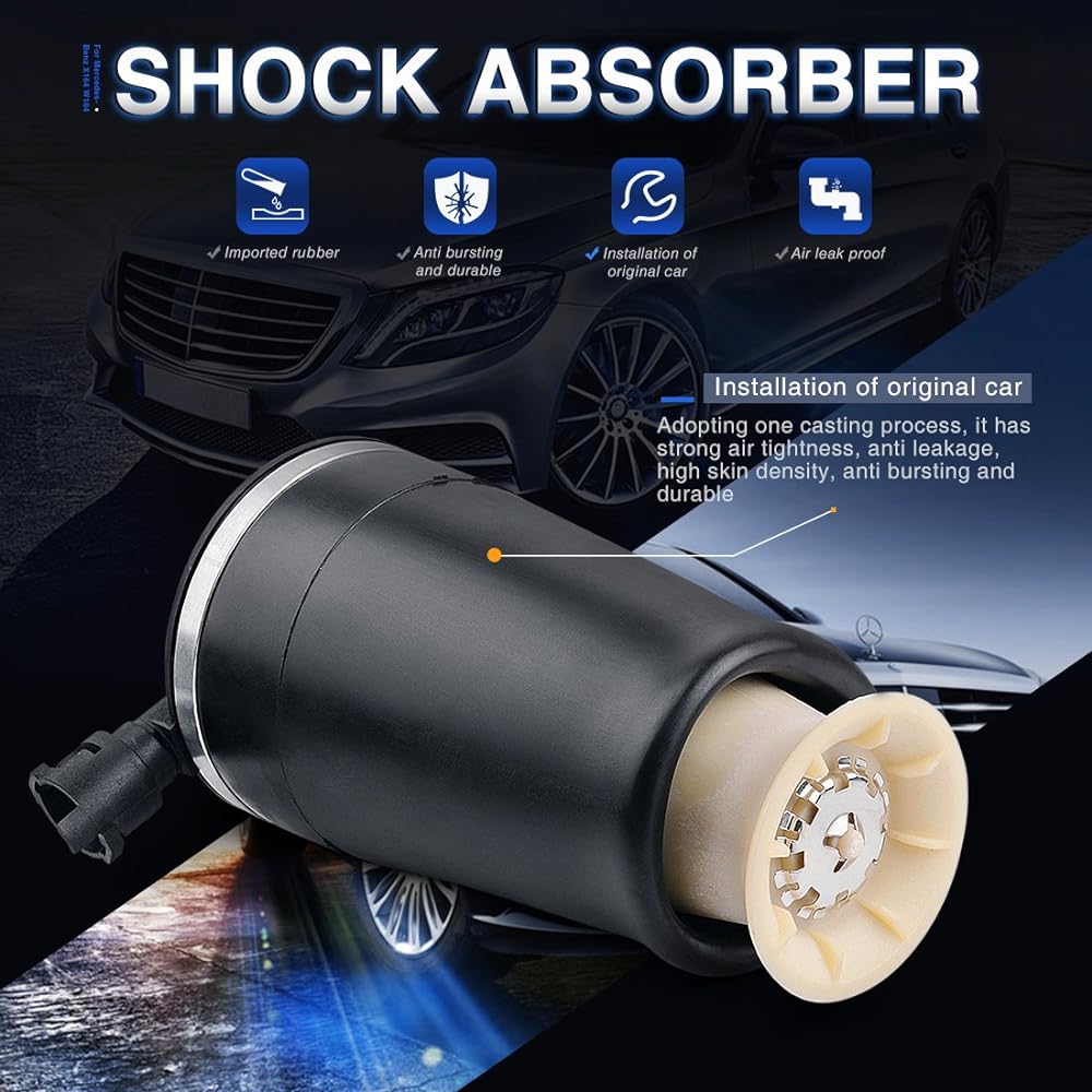 AUTOSAVER88 89-10 Lincoln Town Car/Mercury Grand Marquee Rear Air Suspension, 92-10 Ford Crown Victoria, 03 04 Mercury Maroder for Lincoln Ford Mercury 2x Rear Bag