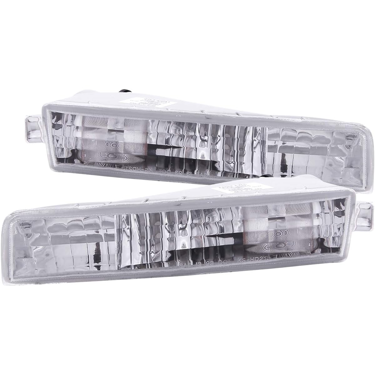 ANZO USA 511012 Honda Prelude Chrome Euro Amburri Frector with Frector- (Sold in pairs)