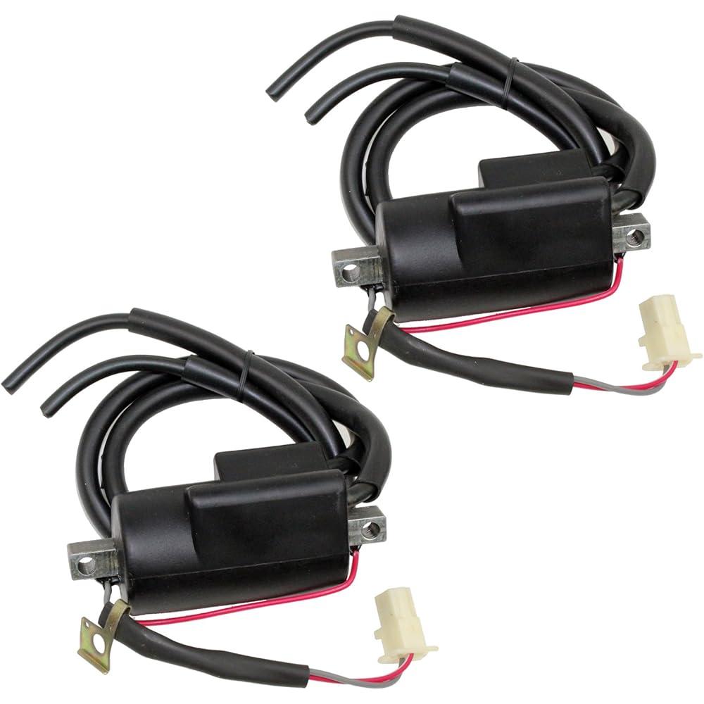 Caltric's Set of 2 Ignition Coils Fit Yamaha XJ650 1980-1983 / XJ650L 1981-1983 / XJ650R 1982