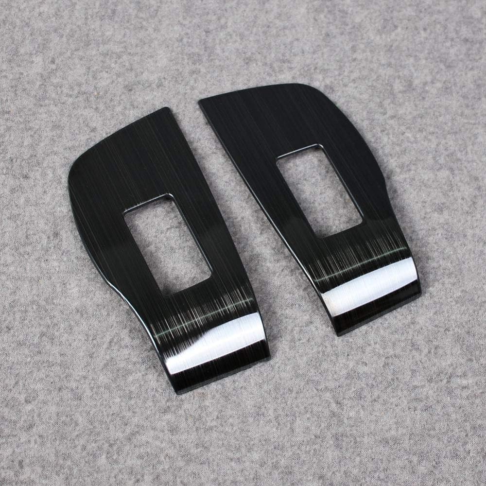 RUIQ New Mazda 3 Sedan/Fastback BP Series 2019.06~ Interior Door Window Button Switch Panel Cover for Garnish Mazda3 Mazda 3 Only Design (Black)