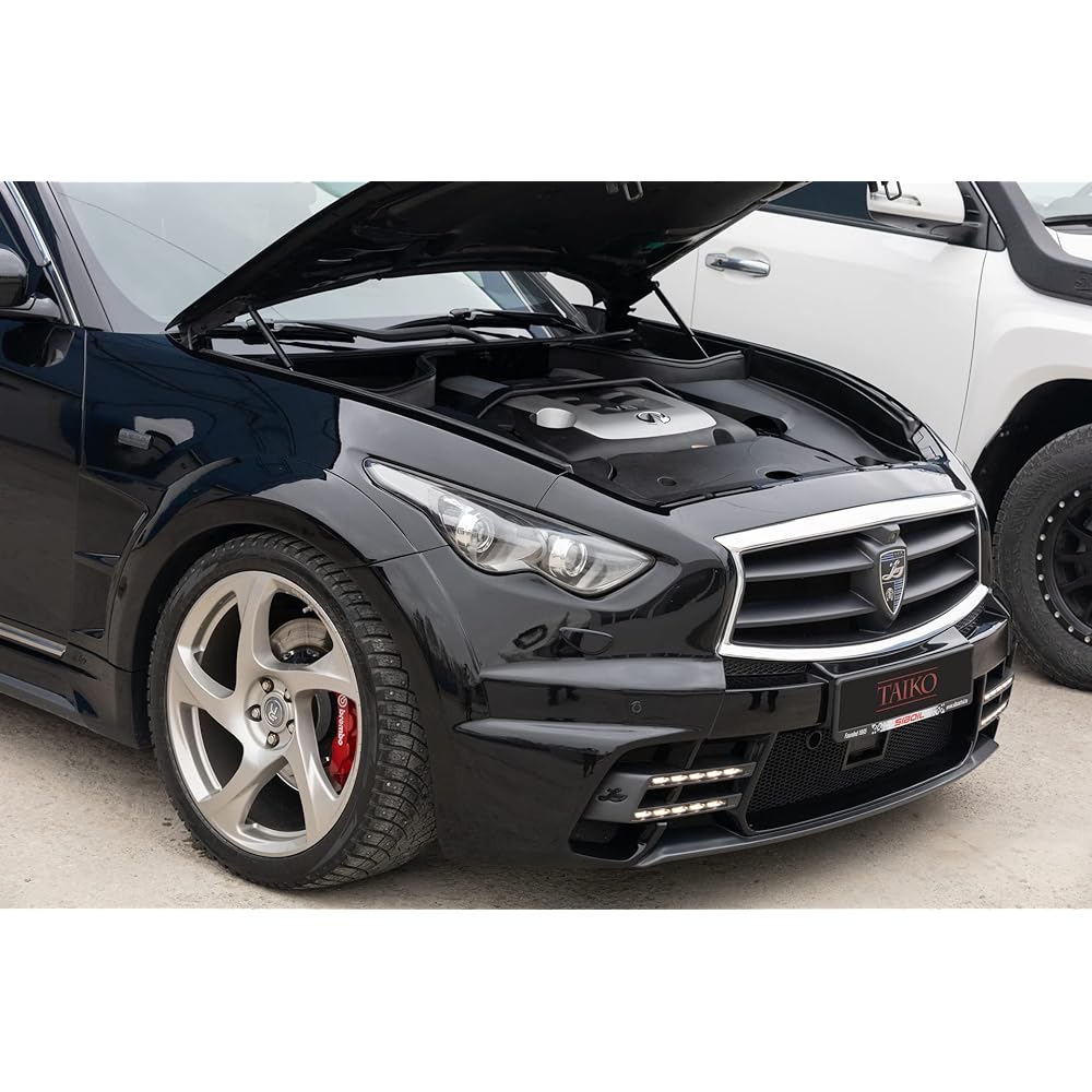 TEMA4X4 Taiko Front Tower Stratt Bar Blace Infinity FX35 FX37 FX50 QX70 S51