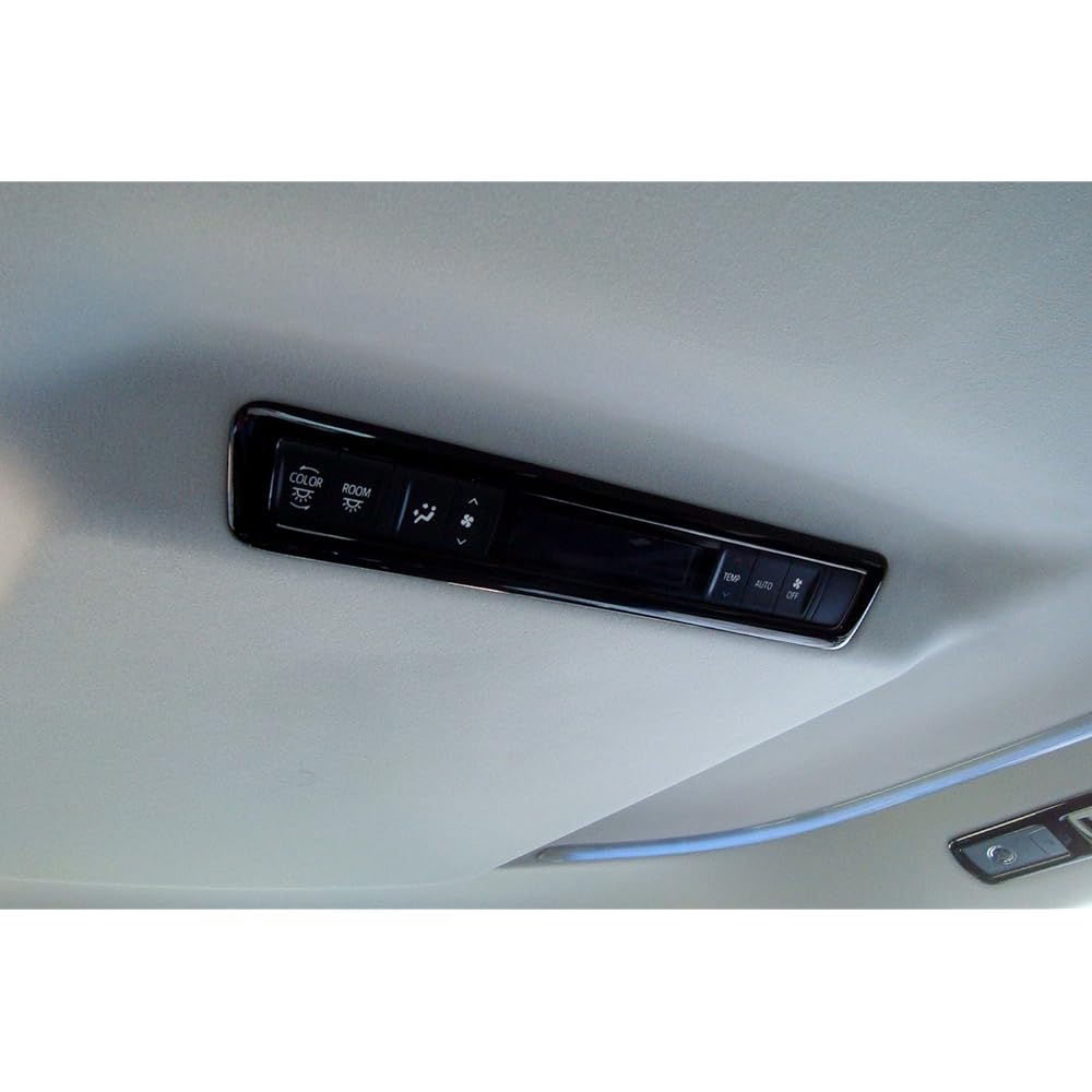 SecondStage Toyota Alphard Vellfire 30 Series Roof Duct Panel Piano Black T252BLK