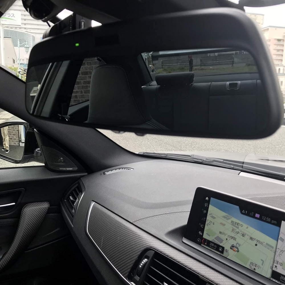 studie BMW integrated super wide angle rear view mirror with logo (logo: Studie AG) 18/3~For genuine ETC mirror cars (excluding i3 i8) EMST4-2