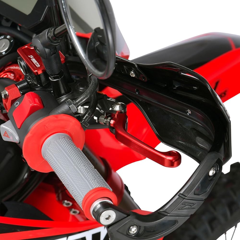 ZETA Pivot Lever Set CP 3 Finger CRF250L, CRF250M, CRF250RALLY Red ZE44-5013