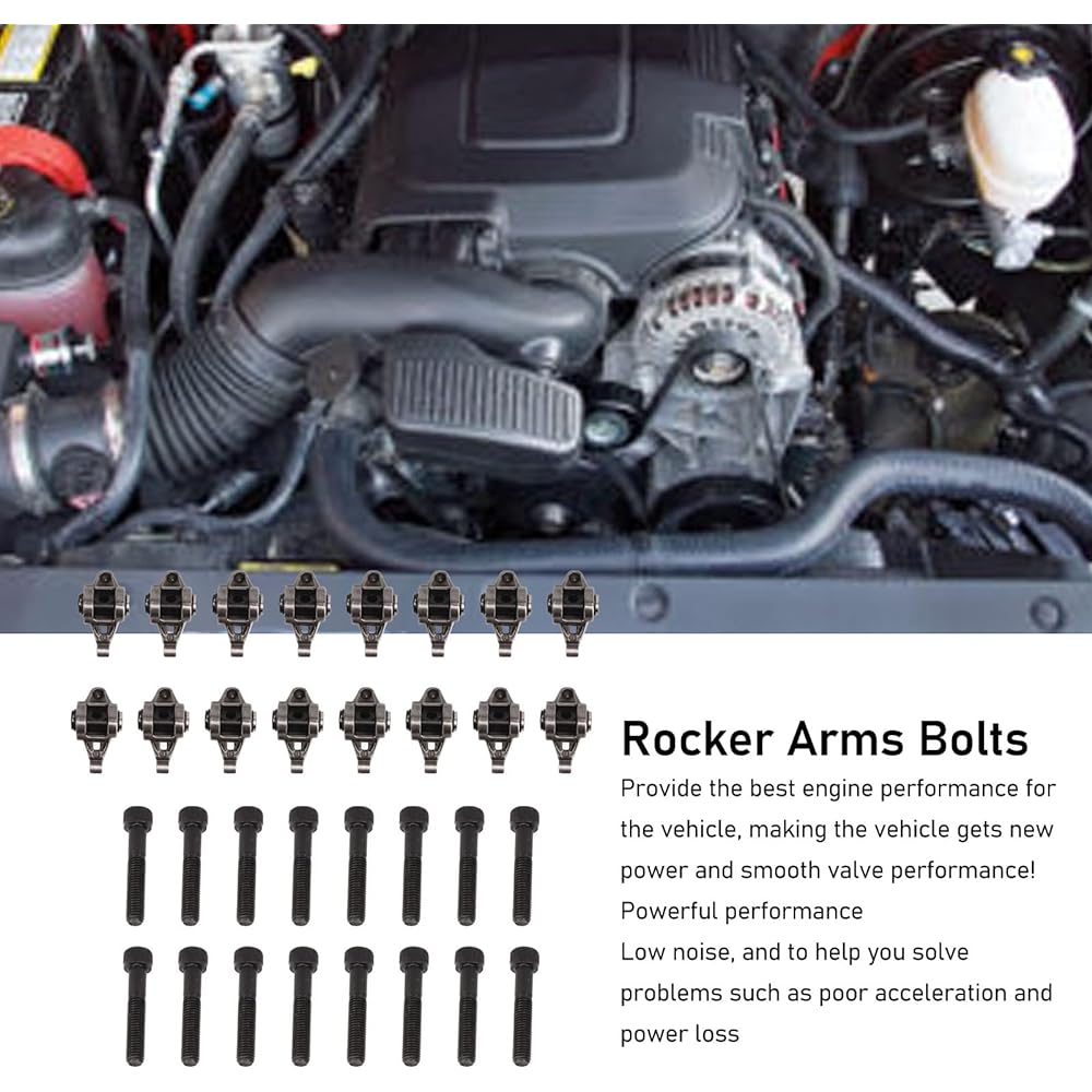 Rocker Arm Bolt Trunnion Kit LS1 LS2 LS6 LR4 Engine