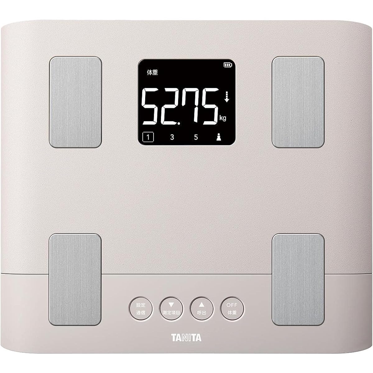 TANITA body composition meter smoky pink