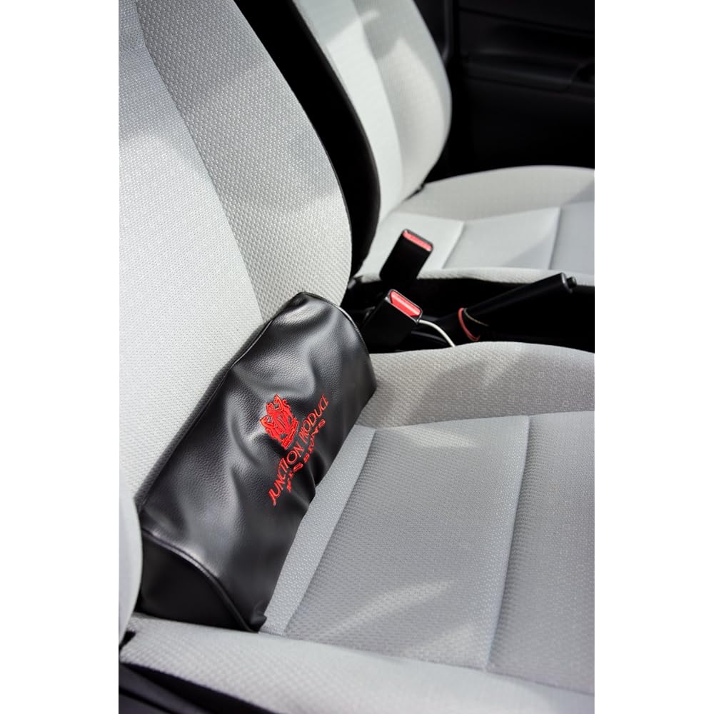 JUNCTION PRODUCE MISSIONS Embroidered Logo Hip Pad Seat Cushion Black x Red GM227714