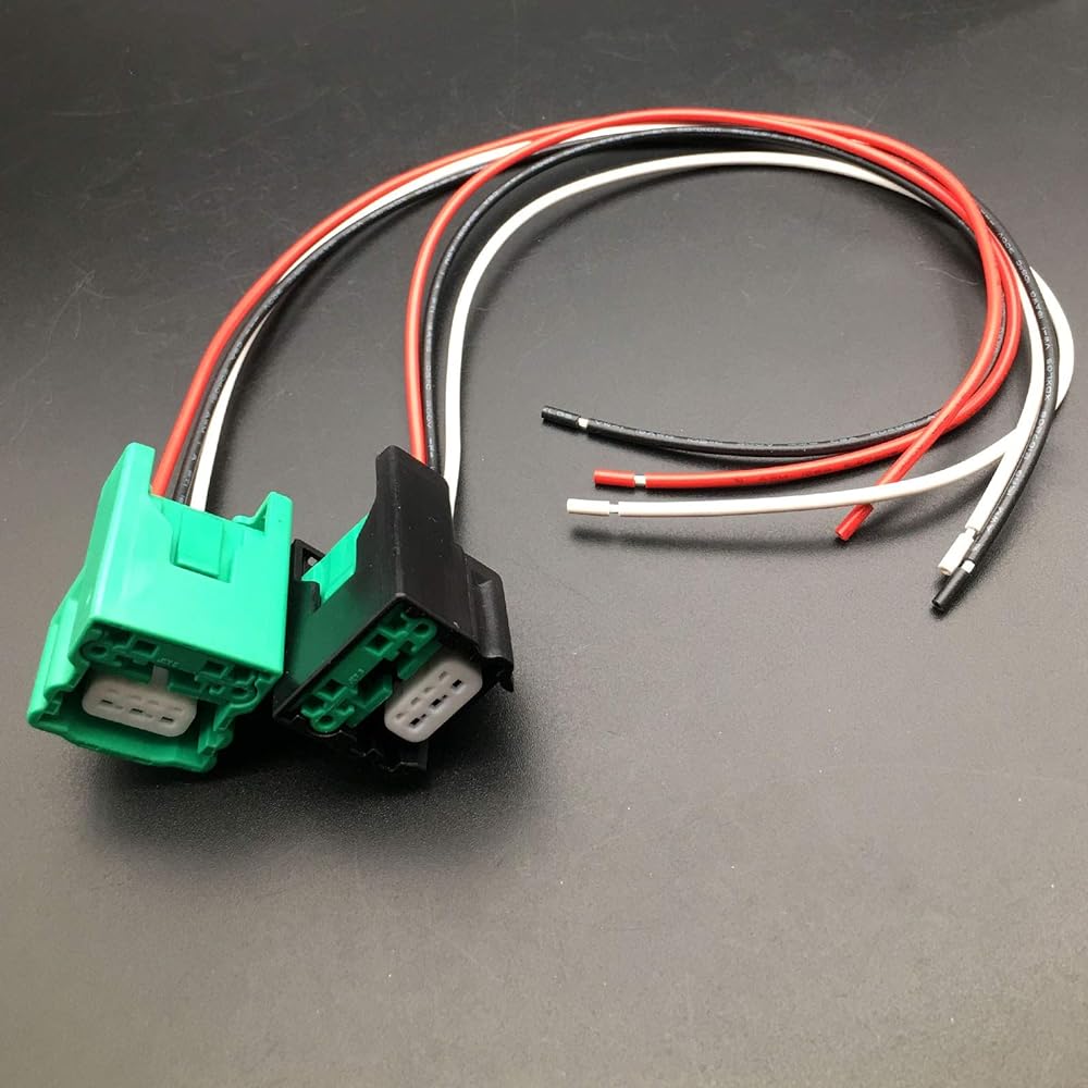 AOKUS Connector Harness Plug Replacement 2 Pieces Set of Nissan Infinity Cam Shaft Position Crankshaft Sensor