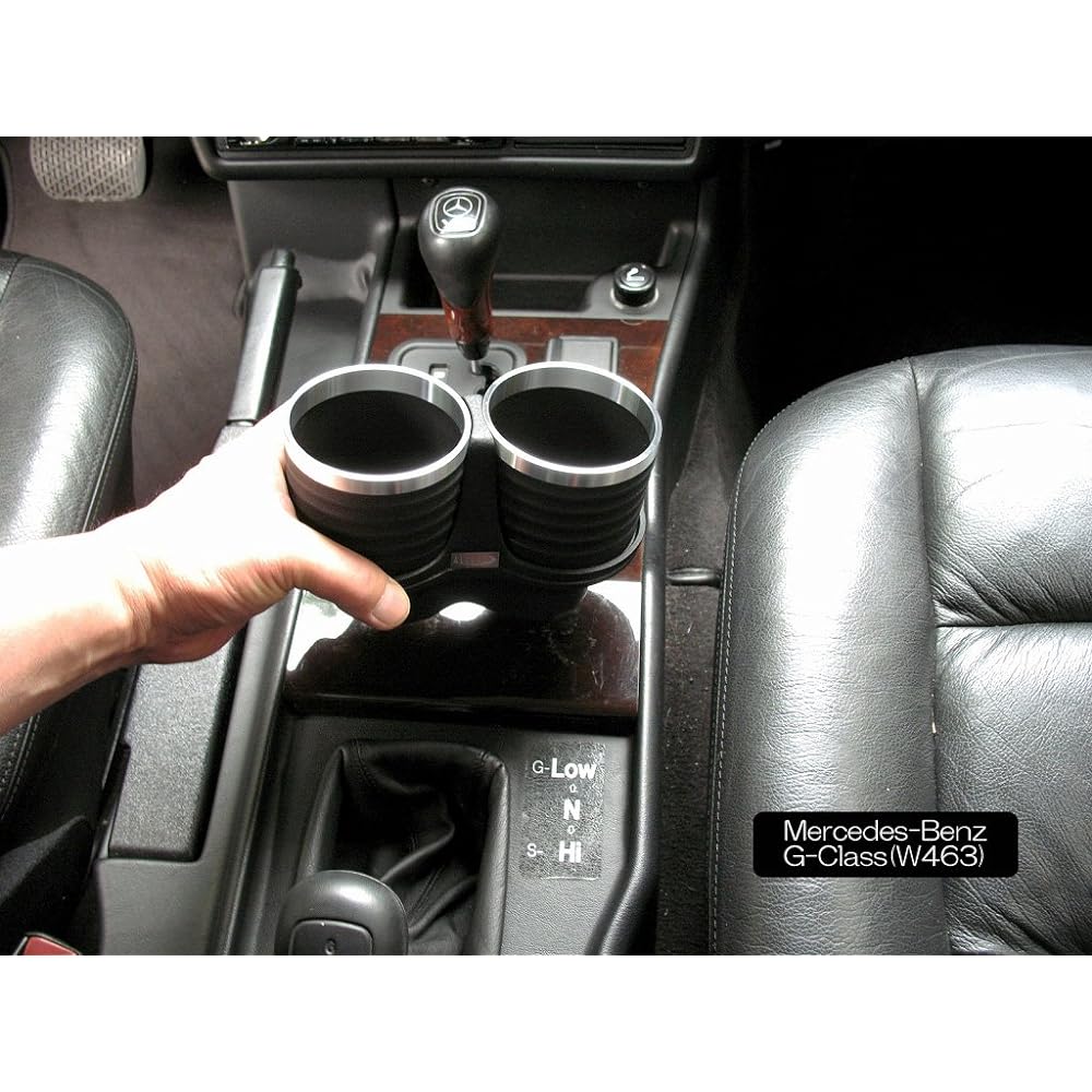 ALCABO Interior Multi-Pocket Series "Black Cup Holder (AL-M306B)"