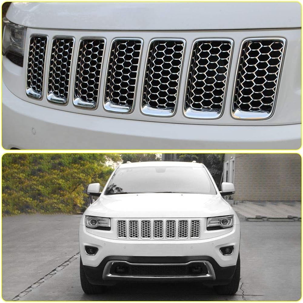 JECAR Grill Insert ABS Mesh Honeycomb Clip Agryl Cabar Rim Kit