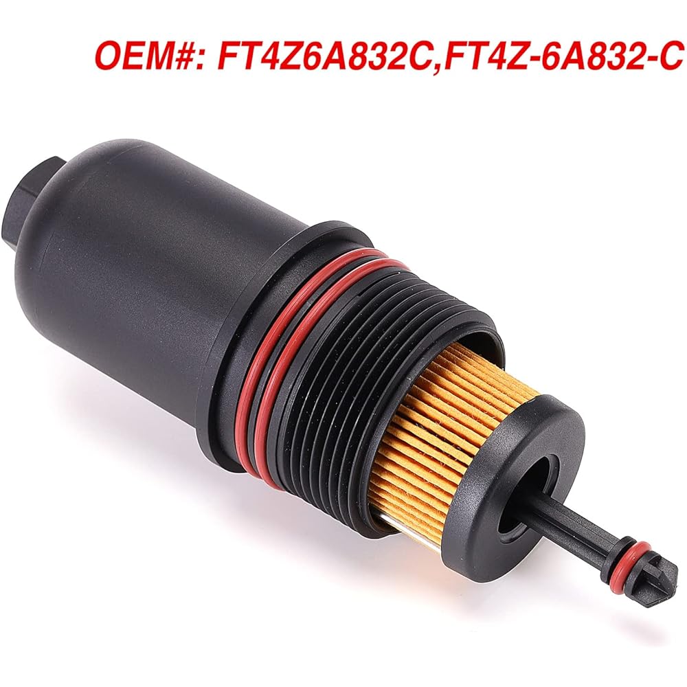 FT4Z-6A832-C Oil Filter Cap Cover 2017-2020 For Ford Fusion & 15-20 F150 2.7L V6