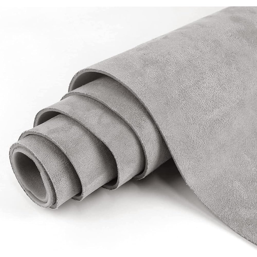 HALERO Length 70 inch x width 60 inch Light Gray Curseed Headliner replacement fabric lining lining car lining cell ring interior material