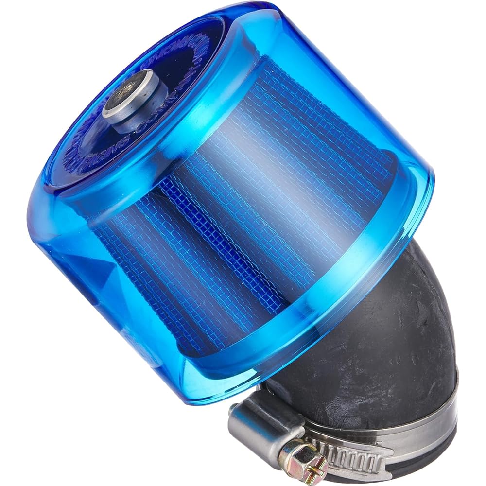 Kitaco 515-0700353 Super Power Filter, Chrome Plated, ?1.4 inches (35 mm), 45° Warp, Universal
