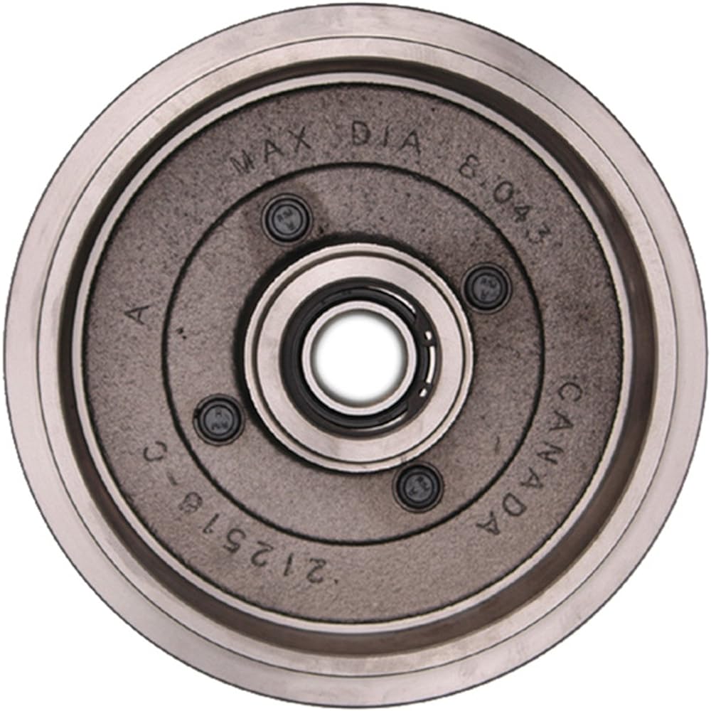 ACDelco 18B549 Professional Rear Brake Drum Assembly with Bearing