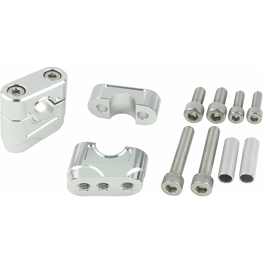 POSH Motorcycle Supplies Muscle Low Bracket Red 070053-02