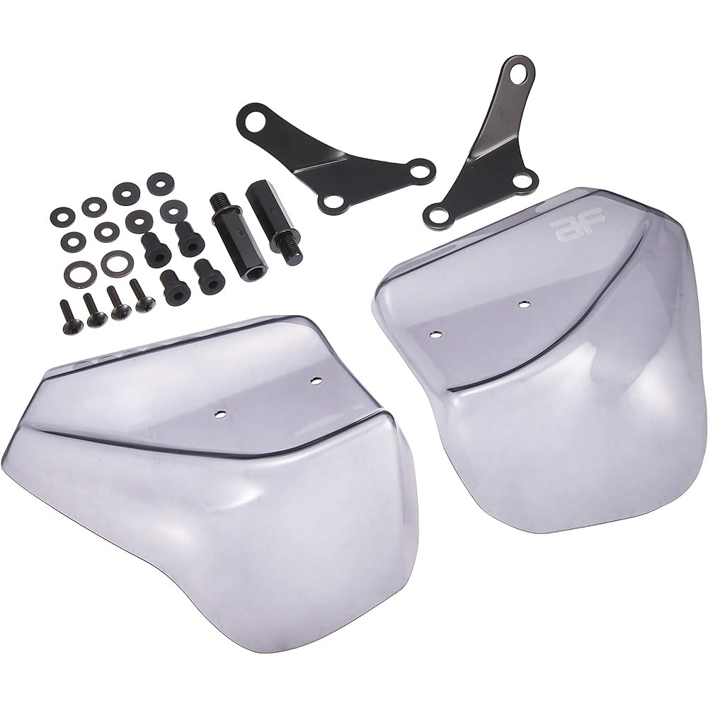 Asahi Windshield (AF ASAHI) Knuckle Visor Smoke for Honda Tact (JBH-AF75/AF79) HN-04