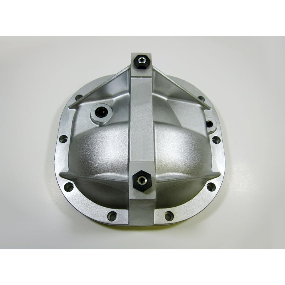 8.8 Aluminum Differible Cover Rear End Girdle System Ford Mustang Premium Premium quality -Silver finish