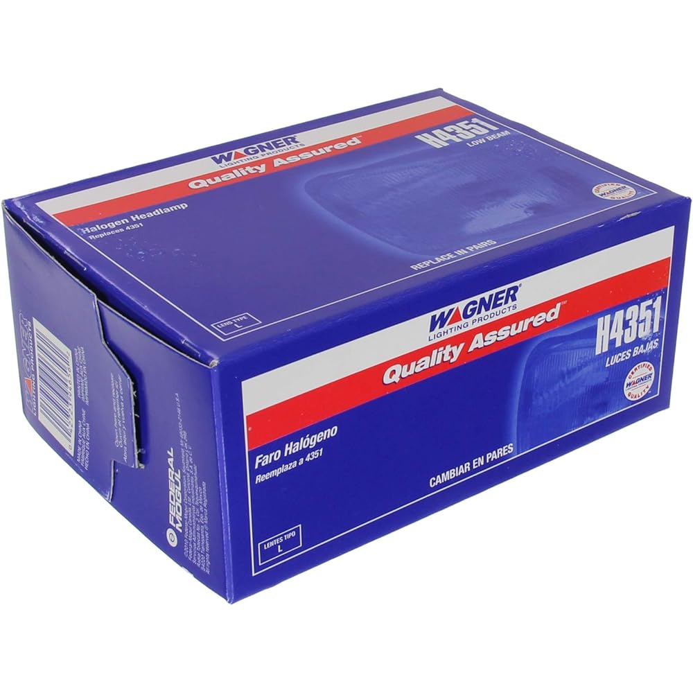 Wagner H4351 Headlight (1 box)