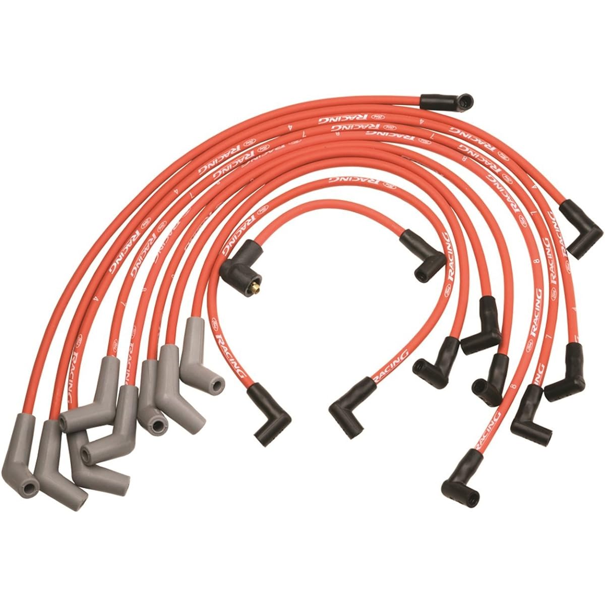 Ford Racing M12259R301 SPK Plug Wire 45D Red