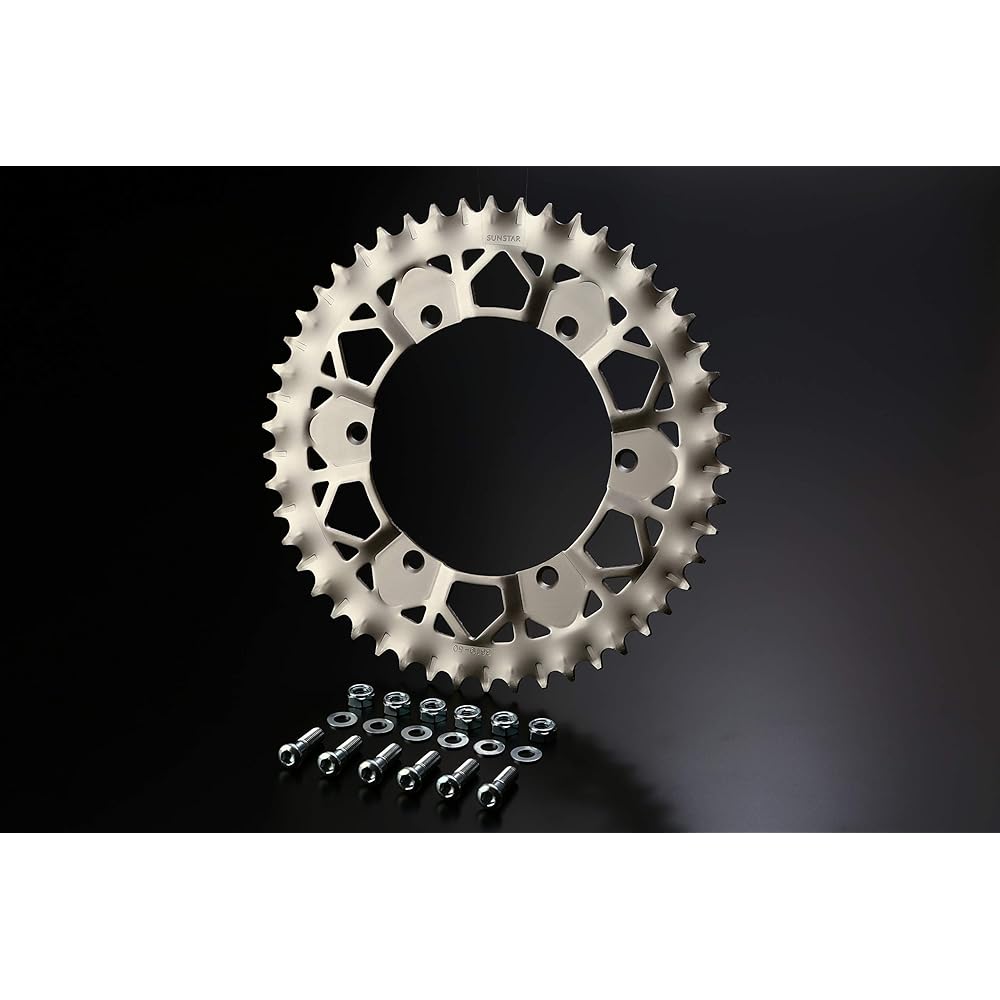 SUNSTAR Stainless Steel Rear Sprocket 520-52T Honda 3-3559-52