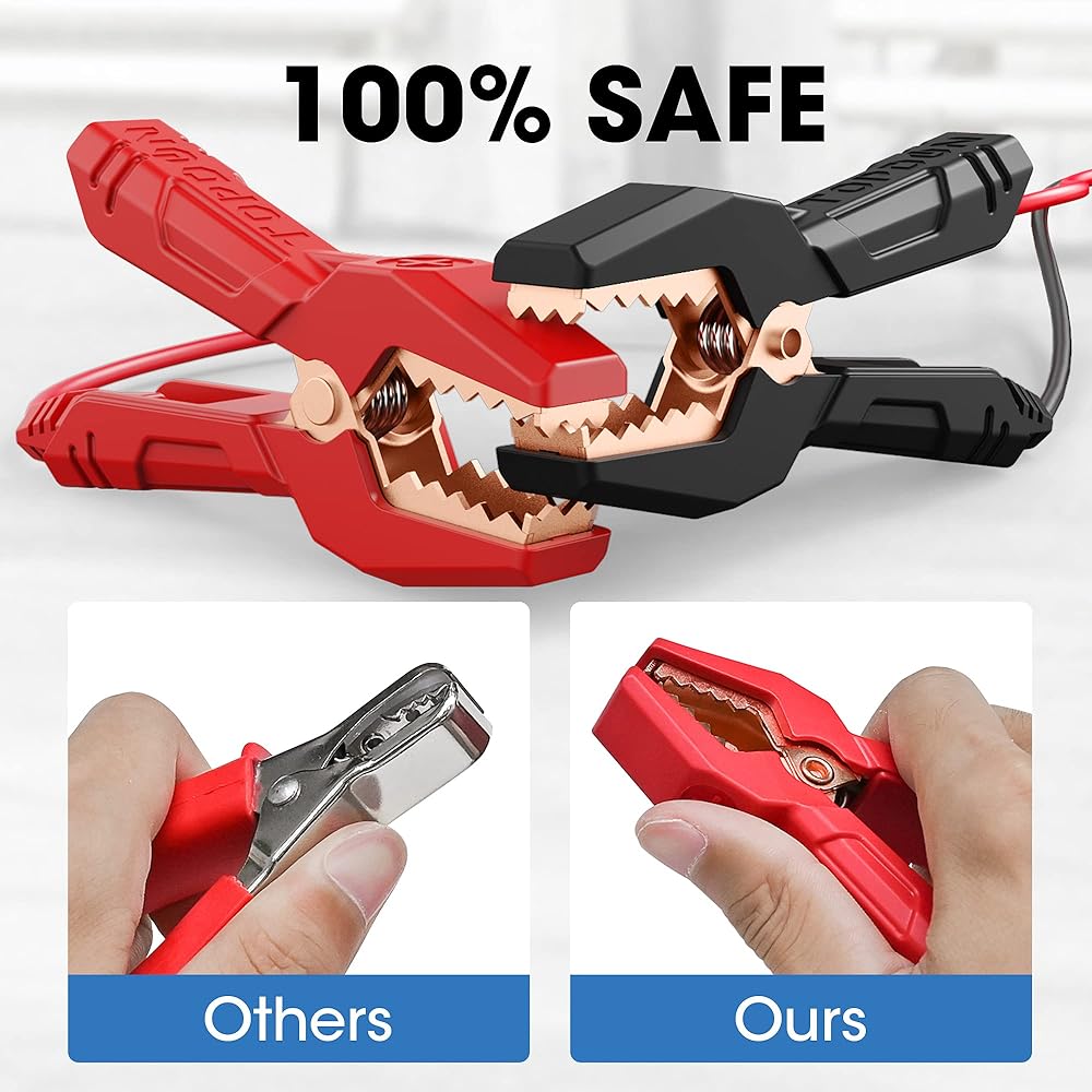 TOPDON BT200 100-2000CCA Automotive Alternator Tester Digital Automatic Battery Analyzer Charging Charging System Tester Car Truck Autvy ATV Boat Yacht Yacht