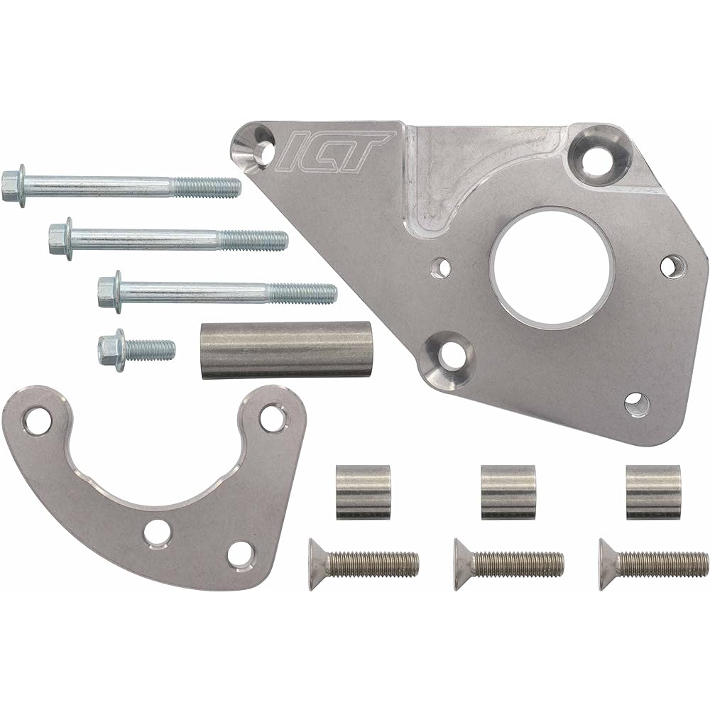 ICT Billet LS1 1998-2002 Camaro Power Steering Pump Bracket Kit Z28 Firebird LS Billet ICT 551785-2