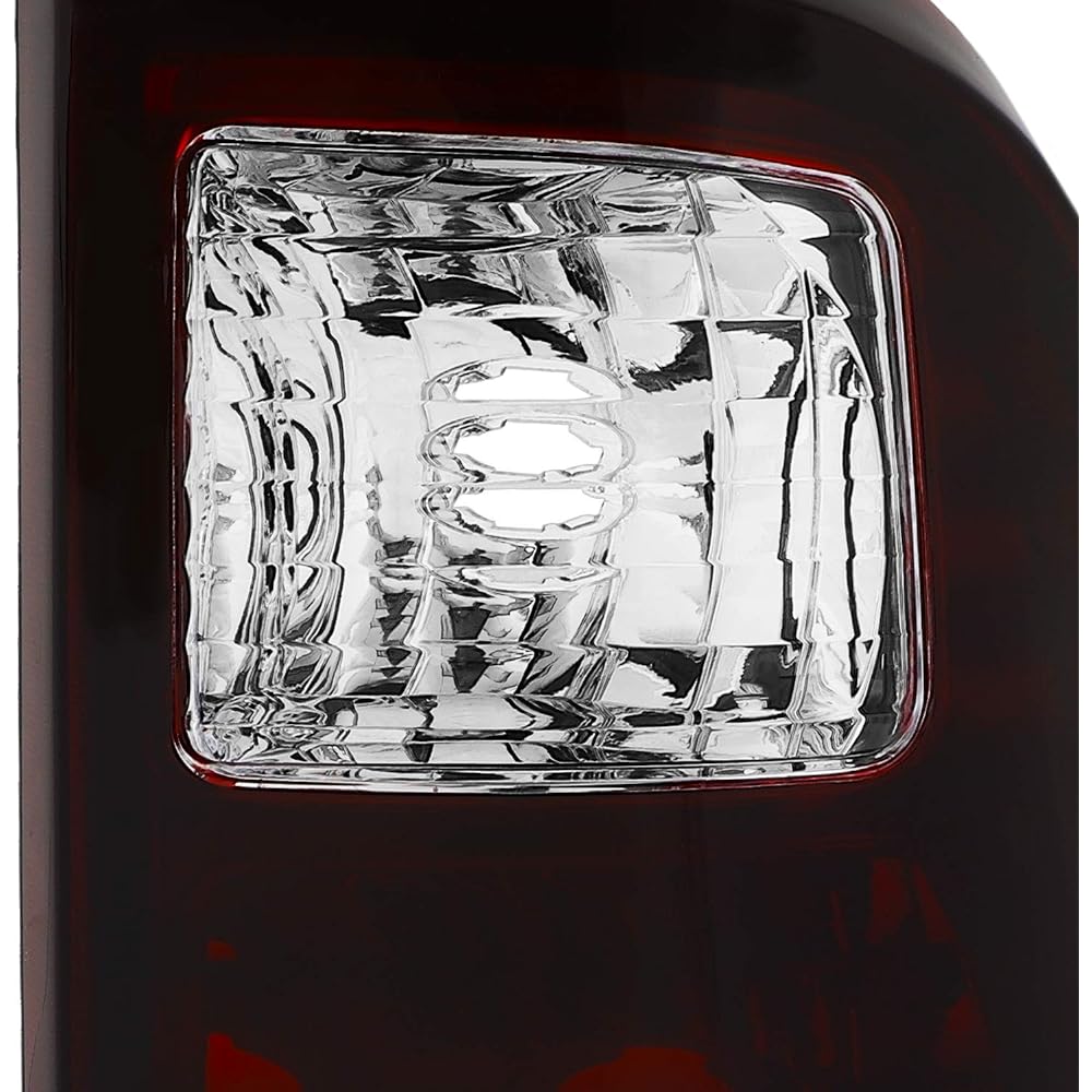FORD F250/F350/F450 Super Duty OE Replacement Black Tint Tail Light Driver/Rear Lamp Pair