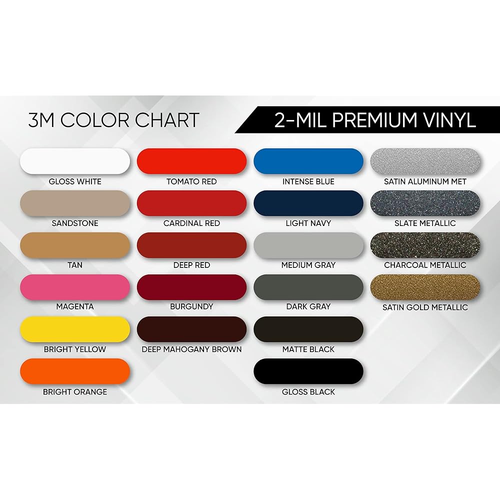 3m 1/2 inch x 150 feet solid car vinyl pinstripe tape (bright orange)