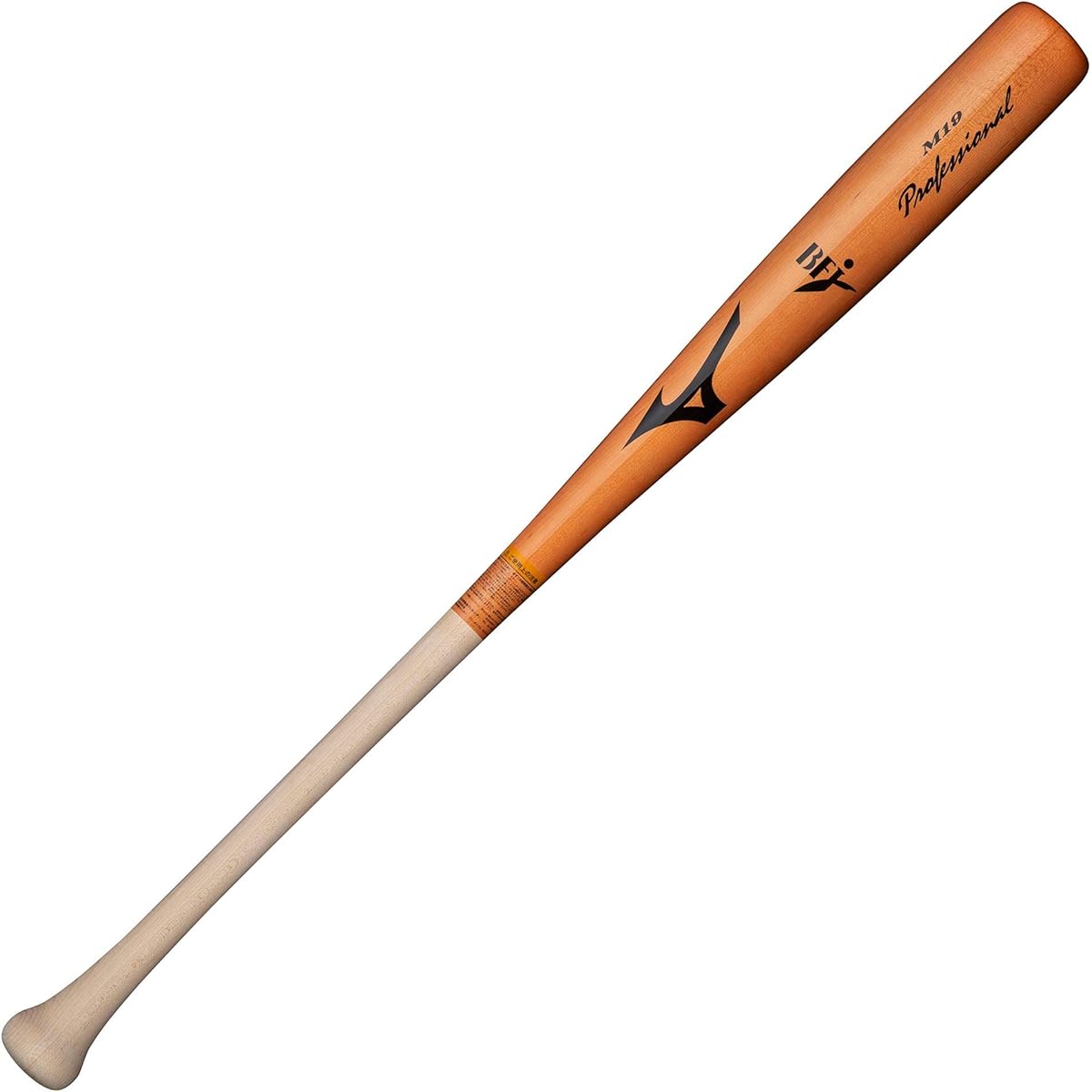 MIZUNO Hardball Wooden Bat Hardwood Professional 1CJWH17519 60 Reddish Brown x Fabric Extrusion M19 84cm