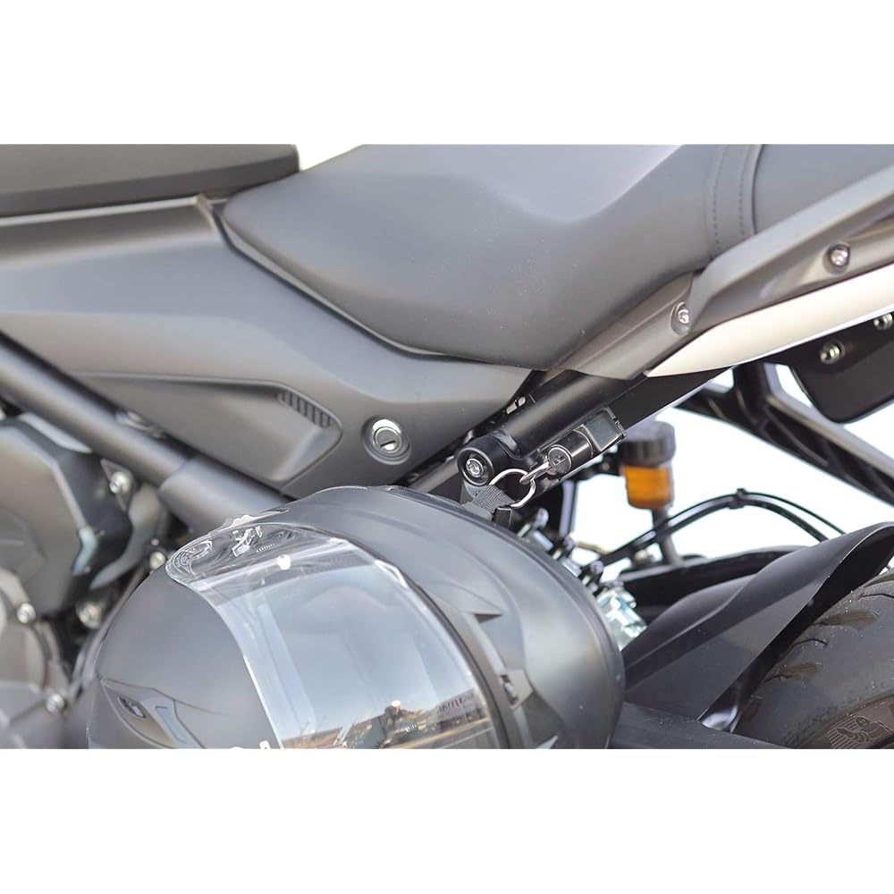 Kijima Motorcycle Bike Parts Helmet Lock Steel Black Finish Trident 660 HTR-05011