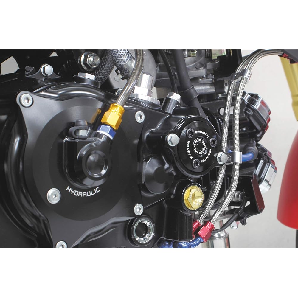 Special parts Takegawa oil filter cover with magnet black GROM MSX125 MSX125SF 02-01-0221