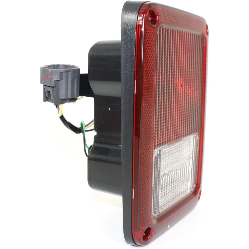 EVAN FISCHER Tail Light 2 pieces set 2007-2017 JEEP WRANGLER 2018 JEEP WRANGLER JK OE equivalent driver and passenger seat side