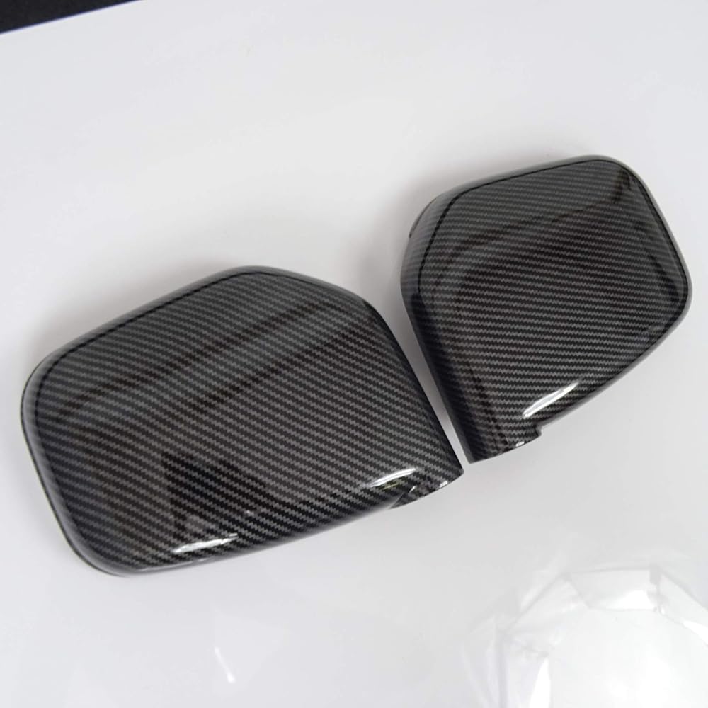 Partsyard Only One Pajero Mini H53A H58A Town Box U61W U62W U63W U64W Town Box Wide U65W U66W Carbon Look Door Mirror Side Mirror Cover For Mitsubishi Mitsubishi