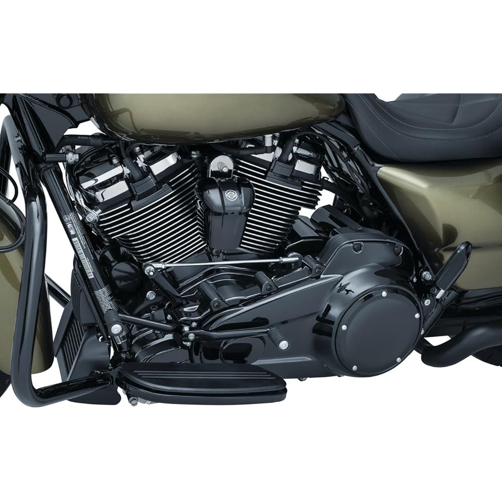 KURYAKYN Precision cylinder base cover (gloss black) 17-19 Harley FLHX2 compatible