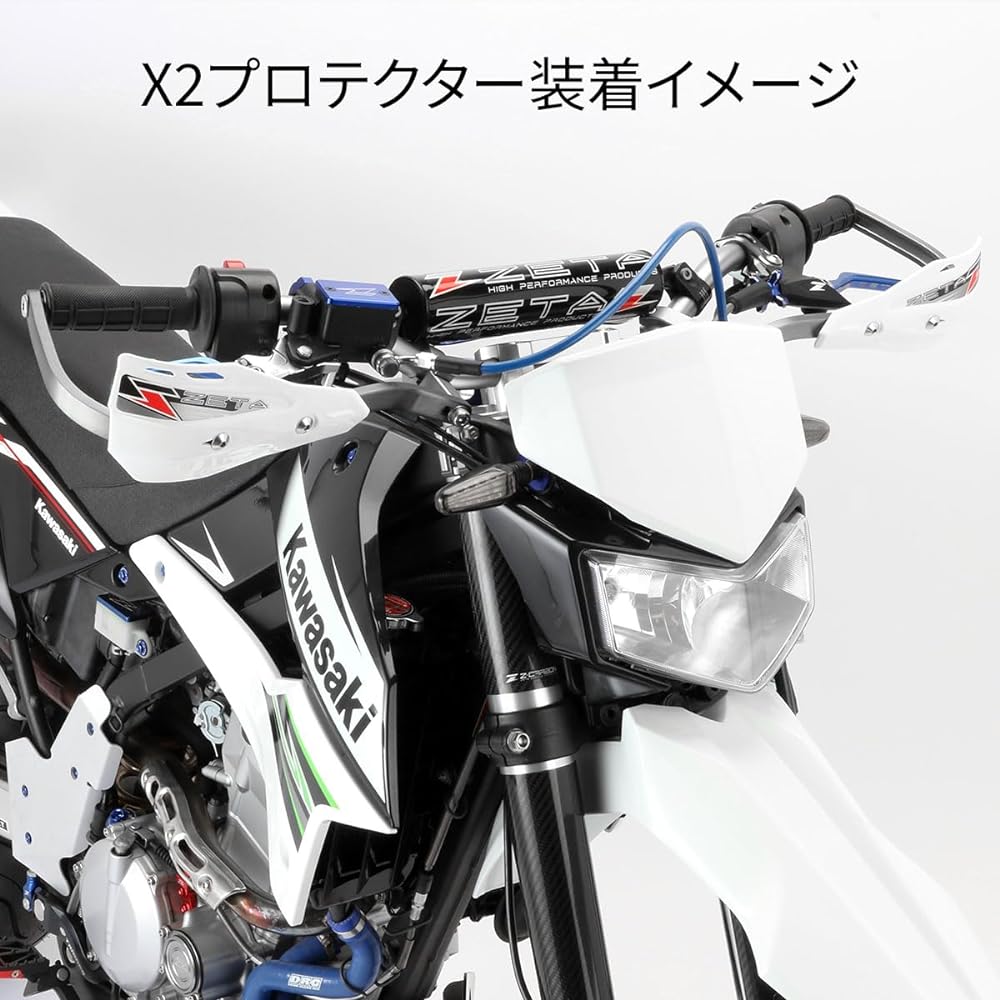 Jita (ZETA) Armor Armor Hand Guard Straight Black SX Handlebar (28.6mm) ZE72-0111