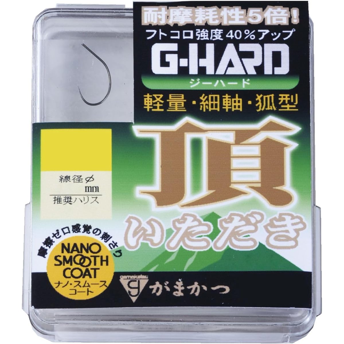 Gamakatsu Single Hook The Box G Hard Top (Itadaki) No. 7 84 Pieces 68451