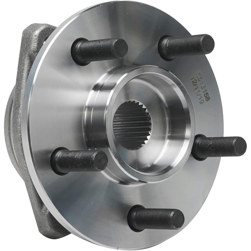 DETROIT AXLE -4WD non -ABS 5 Rug Front Wheel Hub and Bearing Assembly replacement Jeep Cherokee TJ Rangler --513158