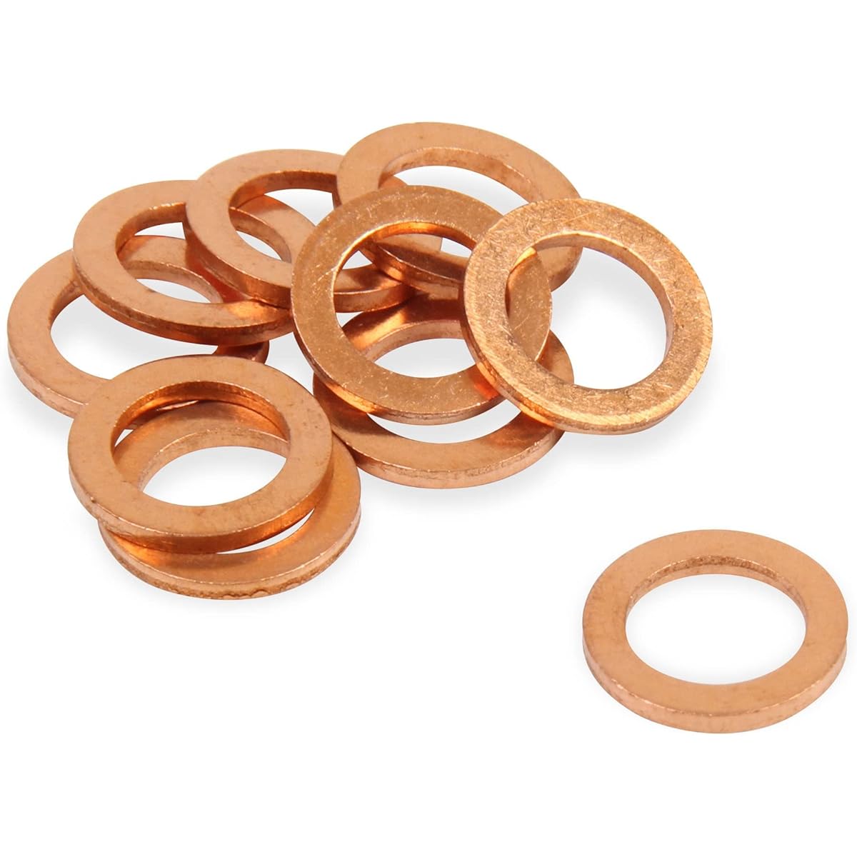Earl's 177101ERL 10mm copper crash washer 10 packs