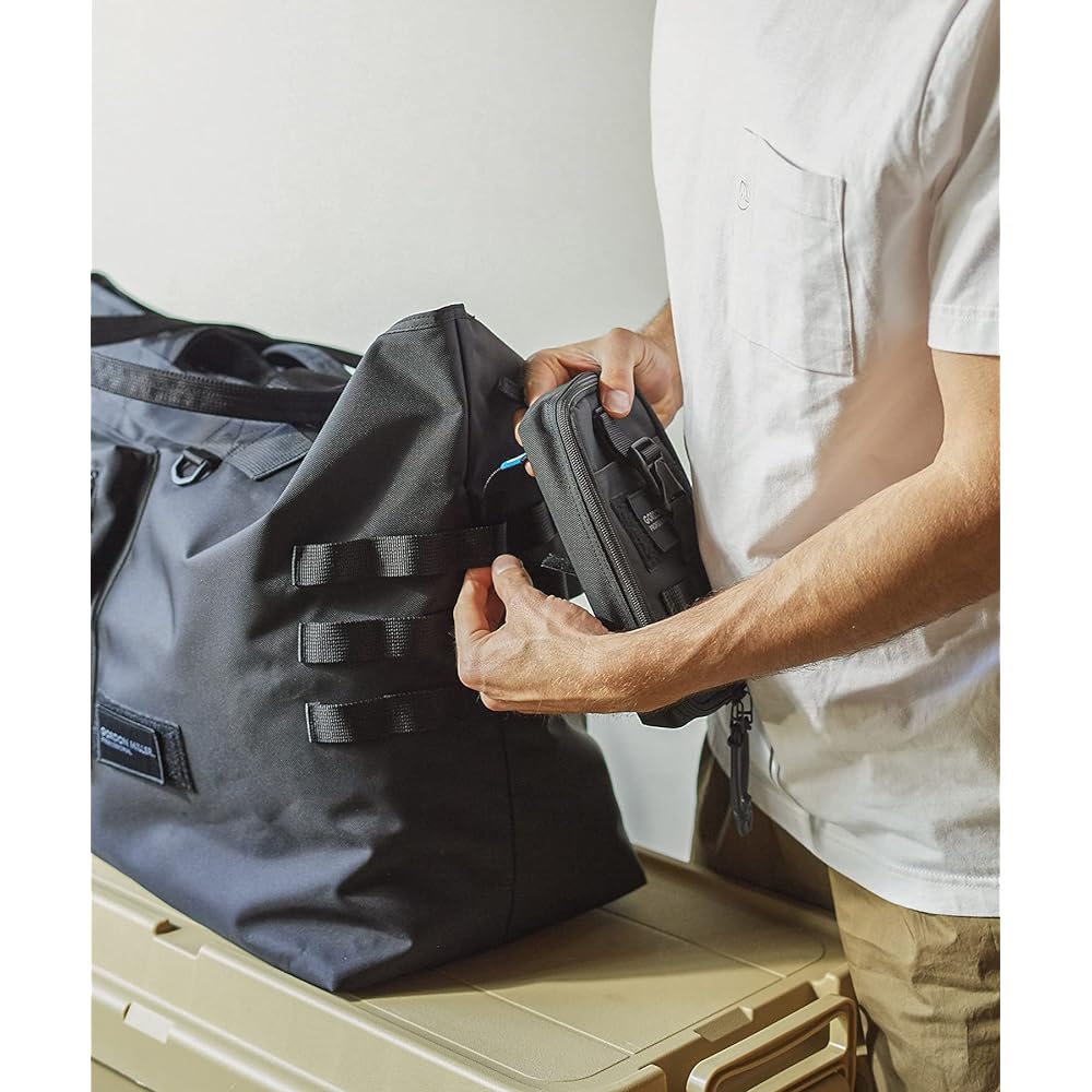 Gordon Miller GORDON MILLER CORDURA GADGET POUCH Gordon Miller Cordura Gadget Pouch Black Unisex 21S-GM228 1658805