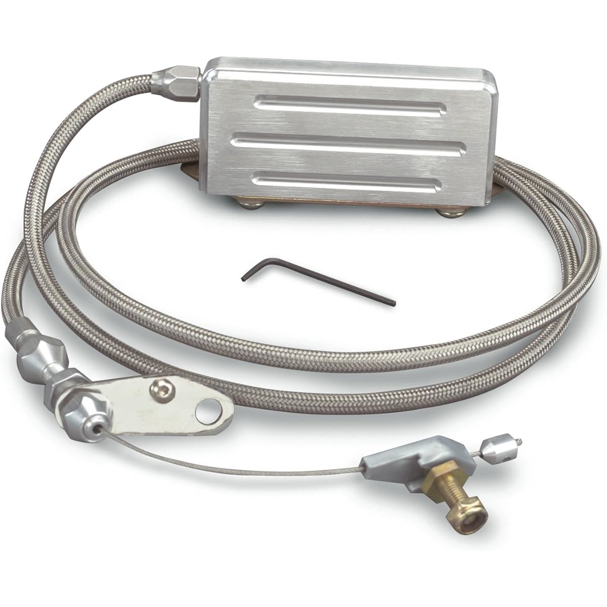 LOKAR KD-2400U Black Electric Kick Down Kit GM TH-400 Transmission