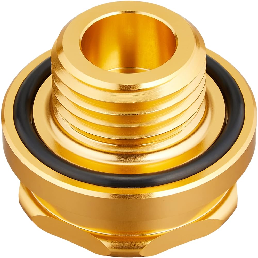 D-SPORT Oil Filler Cap TYPE3 LA400K/A Copen Daihatsu Vehicle Universal 12180-C012 Champagne Gold