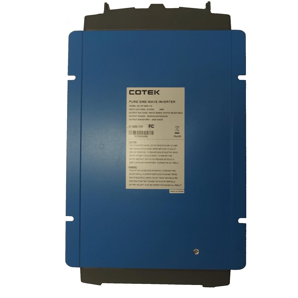 COTEK Sine wave DC-AC inverter SP series output 2000W/voltage 12V SP2000-112