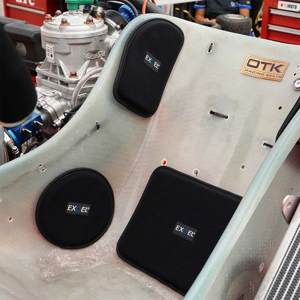 EXGEL Seat Cushion Seat Pad 17 Side B Type AKK14-BK