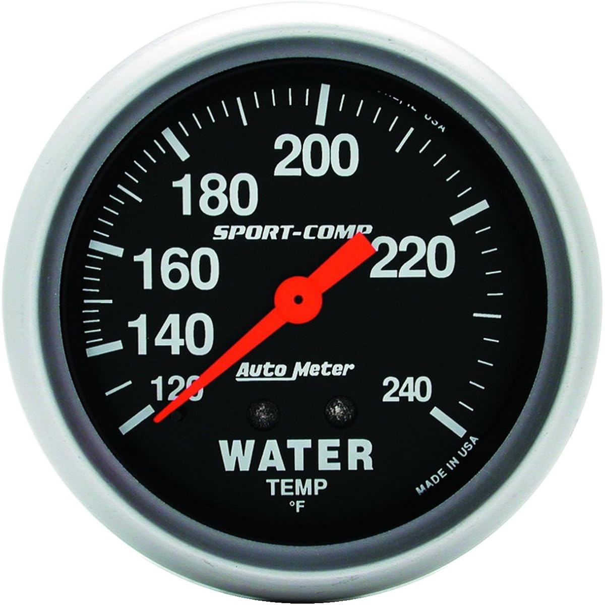Gauge; Compatible with various manufacturers and models. Sports comp water thermometer; 2 5/8 '; Mechanical; 120-240 degrees